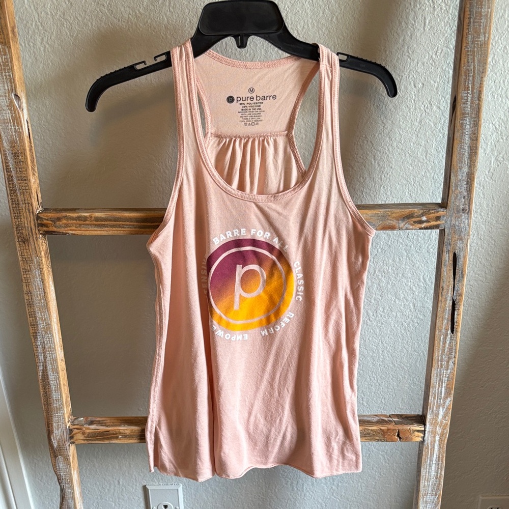 Pure Barre Women's Peach Tank Top